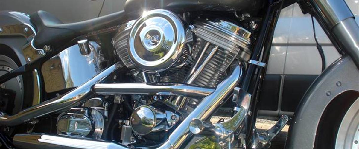 Harley Davidson FXSTC PanBoy 1986 Cyklen er total rennoveret og...