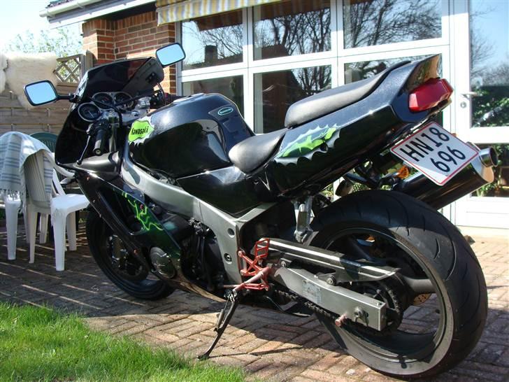 Kawasaki zx6r (SOLGT) billede 1