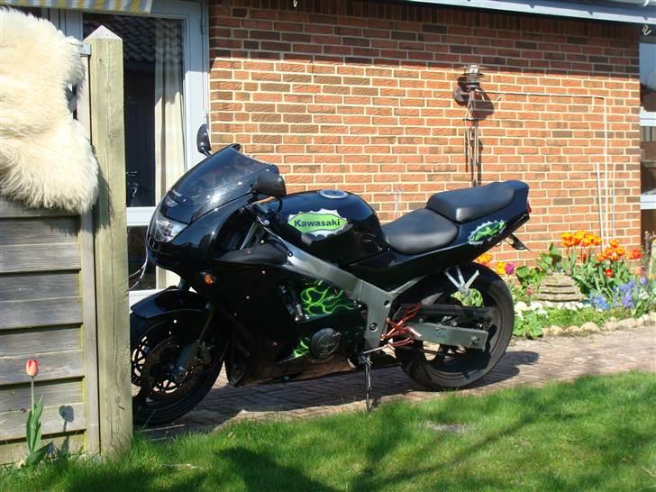 Kawasaki zx6r (SOLGT) billede 3