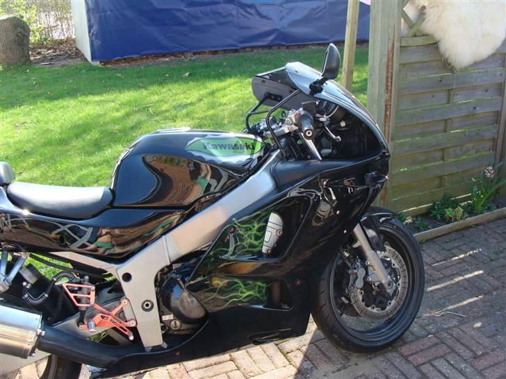 Kawasaki zx6r (SOLGT) billede 6