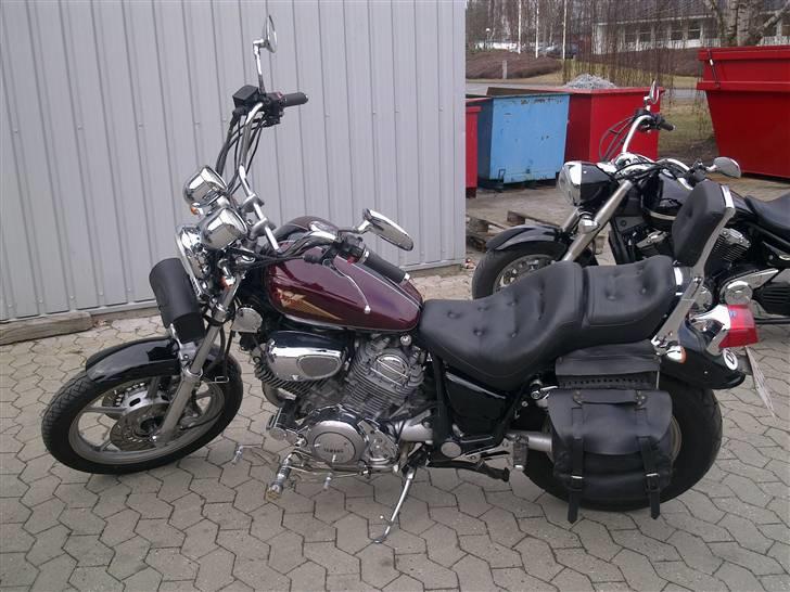 Yamaha Virago XV 1100 - Efter anden prøvetur var der ingen tvivl, den måtte vi bare eje ! billede 2