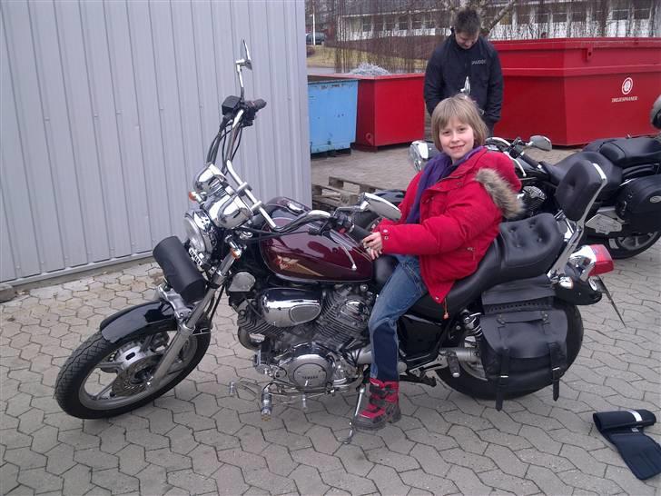 Yamaha Virago XV 1100 - Tøsen ville også lige prøve ! billede 7