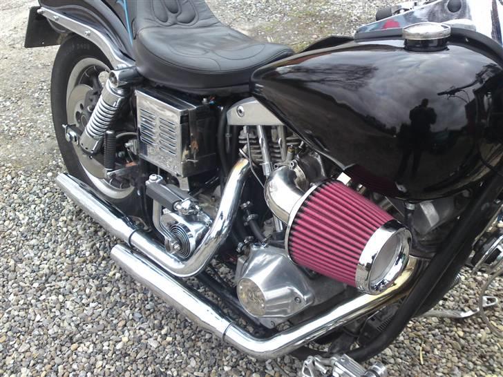 Harley Davidson "SOLGT"  Electraglide - Mit måske lidt for "dellede" luftfilter.. billede 11