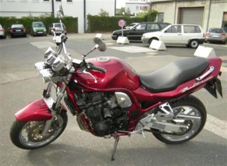 Suzuki GSF 1200 Bandit **SOLGT** - Sådan så den ud i sept. -09, da jeg hentede den i Hamborg billede 14