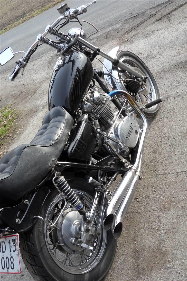 Yamaha xs 650 - vasket og pudset som en baby billede 15