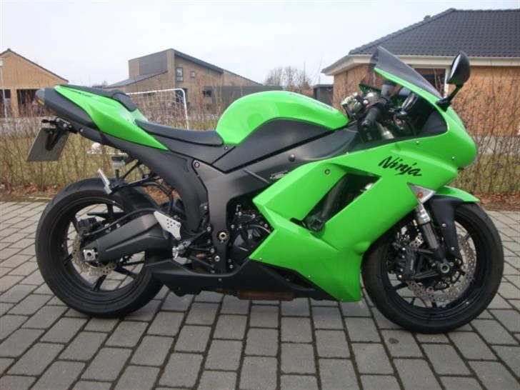 Kawasaki zx6r billede 2