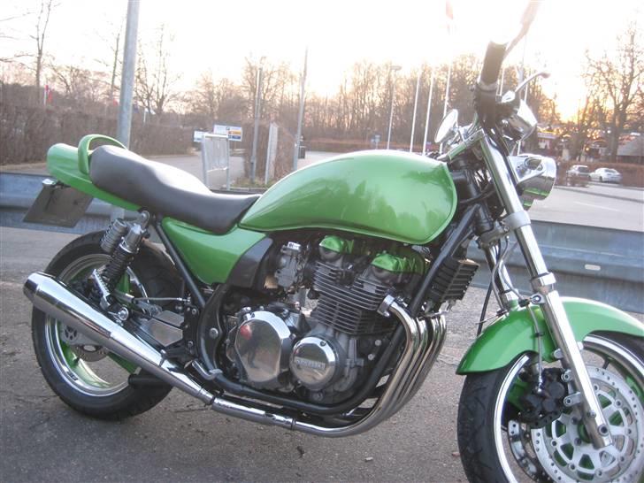 Kawasaki 750 Zephyr - Klare til 2010 med nye blinklys og poleret lygte holdere billede 17