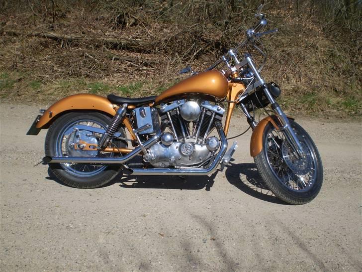 Harley Davidson Sportster Ironhead (SOLGT) billede 2