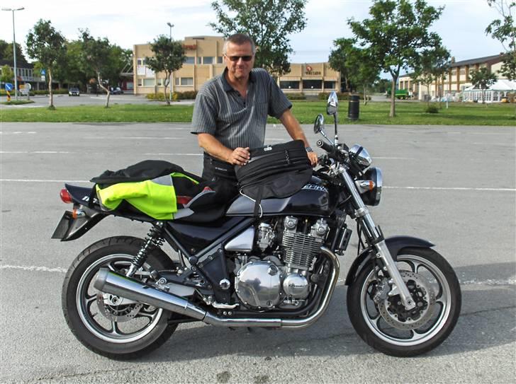 Kawasaki zephyr 1100 - Venter på færgen ved Trondheim Juli 2009 billede 1