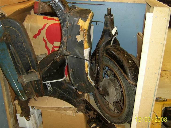 NSU Max Spezial - Dette var da min NSU Max Spezial kom hjem i 2008 billede 1