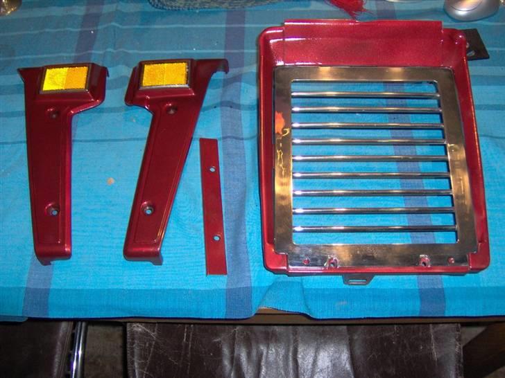 Honda cx 500 c - Rammen om vandkøleren billede 7