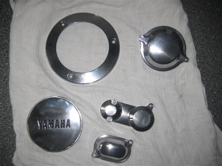 Yamaha TR1 "XV1000" (solgt) - Første forsøg med at polere Div stumper op. billede 7