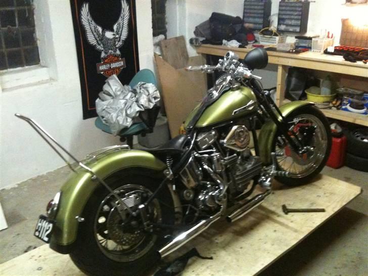 Harley Davidson FL Springer - efter en lang lang vinter billede 6