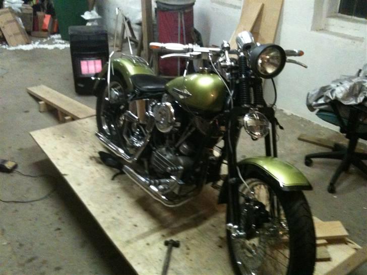 Harley Davidson FL Springer - efter en lang lang vinter billede 7