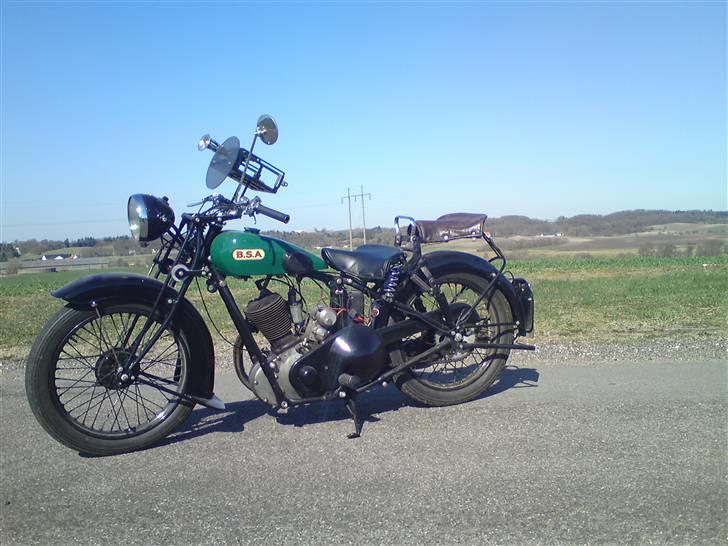 BSA 500 ccm Sideventilet billede 1