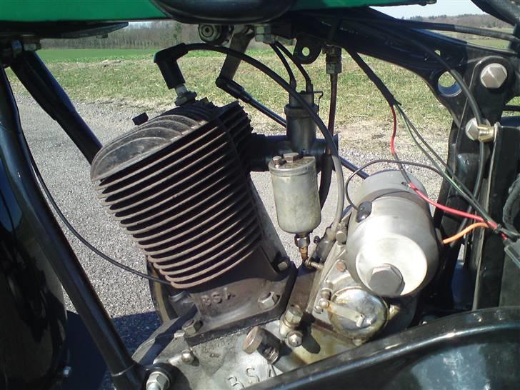 BSA 500 ccm Sideventilet billede 3