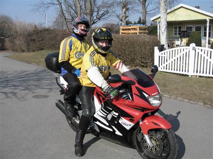 Honda CBR 600 F3 - Tur til brøndby stadion, som viste sig at blive Kent Nielsen afskedskamp! billede 4