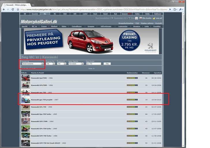 Kawasaki gpz 750  SOLGT - 4. bedst bedømt efter kun 4 dage billede 11