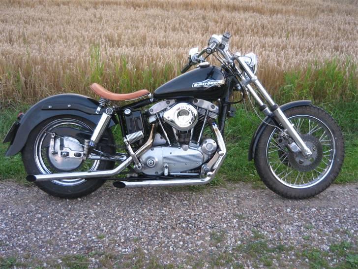 Harley Davidson sportster xlch - Før den blev lakeret billede 6