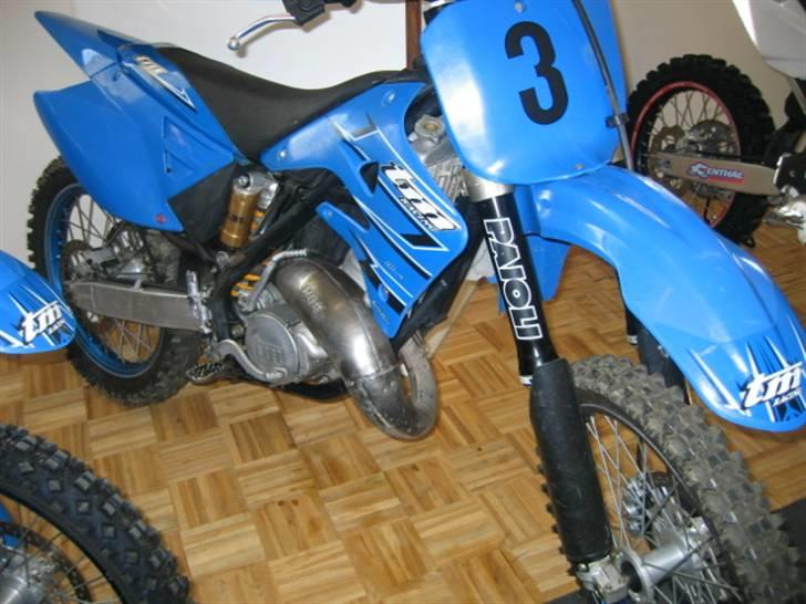 TM Racing MX 125 - Sådan så jeg ud ved forhandleren, helt ren og pæn.. billede 1