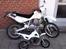 Honda XR 600 - Kammeratens mini-version af min (den gang den var hvid)... 