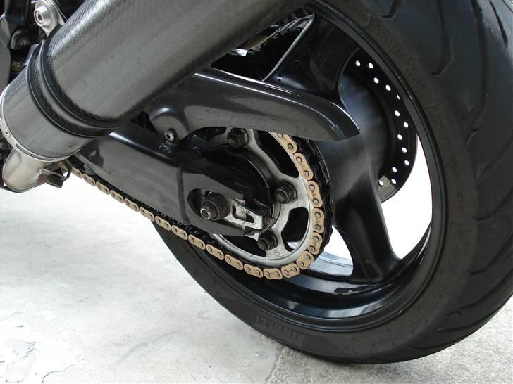 Honda cbr 1100 xx blackbird - thsubaki "gold" kæde billede 9