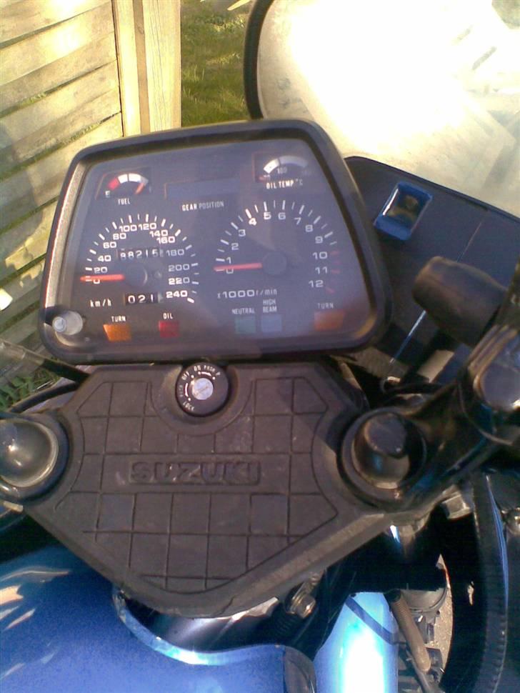 Suzuki GSX 750ES [DØDT LEJE] - Viser spedo, olietryk, omdr billede 3