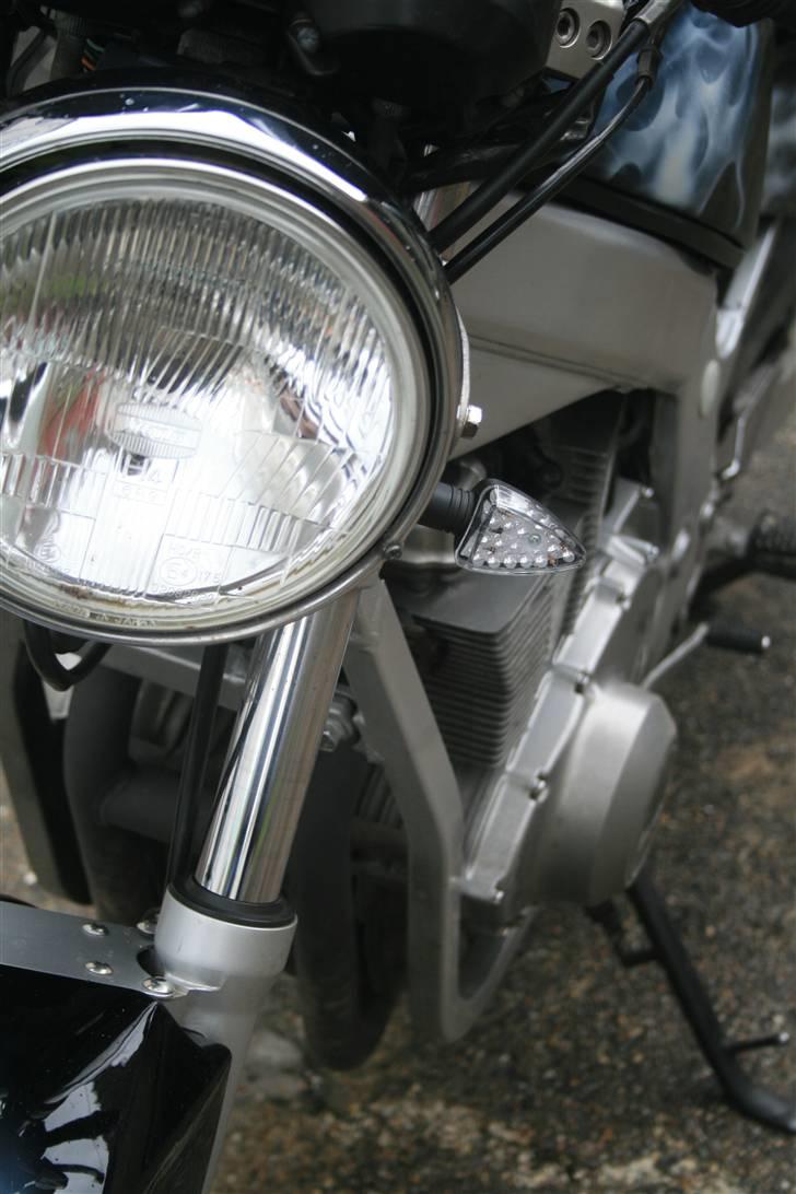 Suzuki GS 500 E - Her med den nye blinker.. billede 13