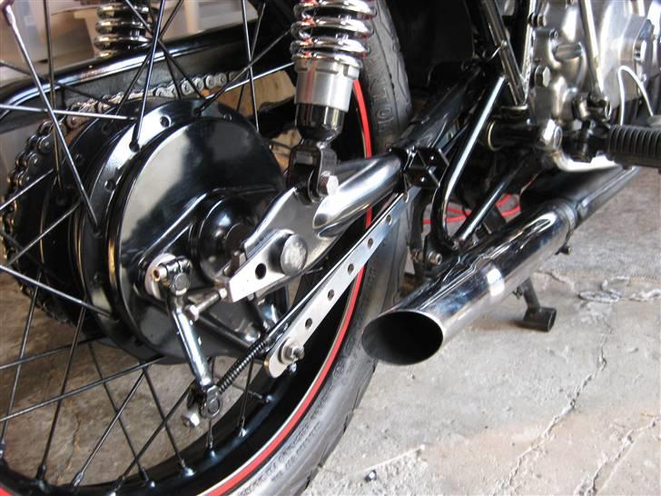 Honda cb 400 four cafe racer billede 3