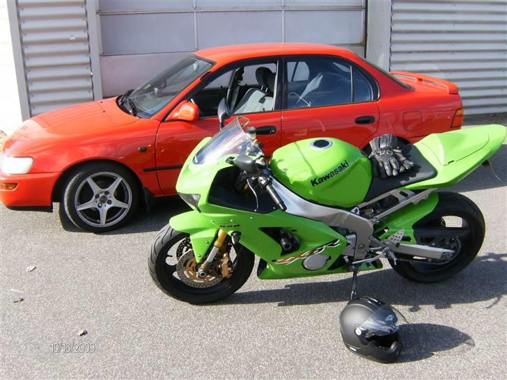 Kawasaki ZX6R SOLGT billede 2