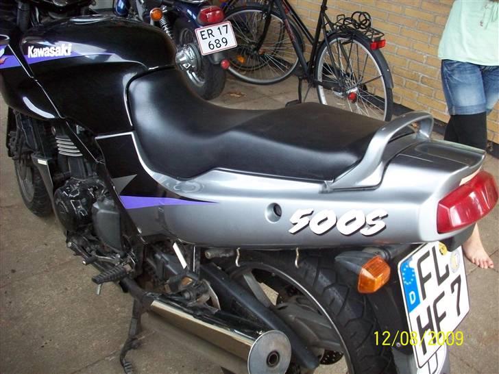 Kawasaki Gpz 500s - Stadig med tyske plader på, har dog fået danske plader nu her billede 7