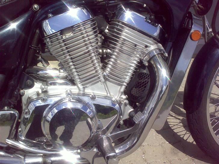 Suzuki Intruder VS800 - Og så har jeg slet ikke pudset den endnu. billede 1