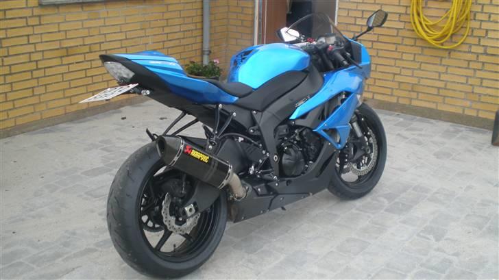Kawasaki Zx6r "SOLGT" billede 11