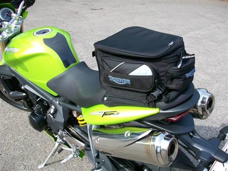Triumph Street Triple 675 - Bagagerummet ! billede 17