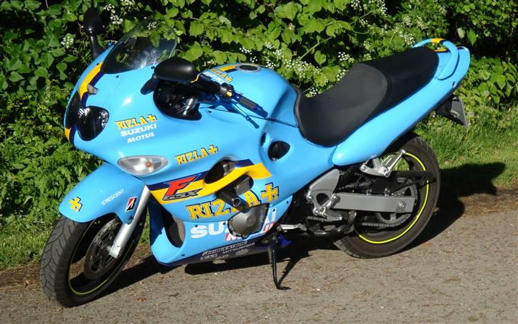 Suzuki GSX750F - Rizla lakering billede 2
