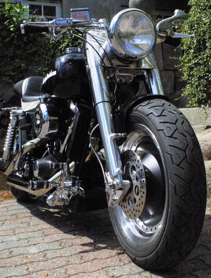 Harley Davidson FX Big Bore - Lavere risere og fremrykker monteret billede 15