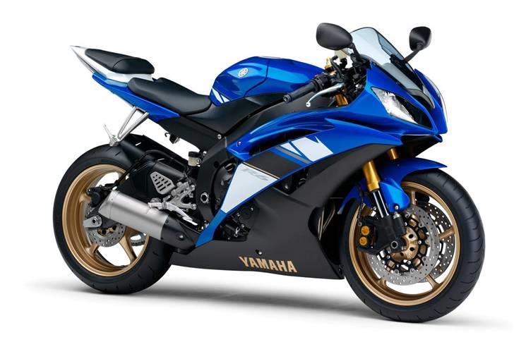 Yamaha YZF R6 (SOLGT) - Jeg holder stadig på at den blå 2008 har de flotteste stafferinger og de fede fælge!  billede 14