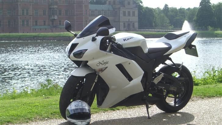 Kawasaki Ninja zx6r - Taget ved slottede i Hillerød :)  billede 1