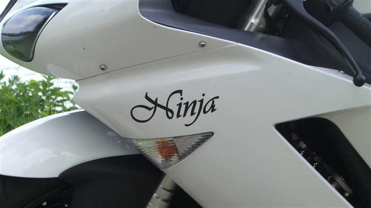 Kawasaki Ninja zx6r - Blev lavet med en spical skrift type  billede 8