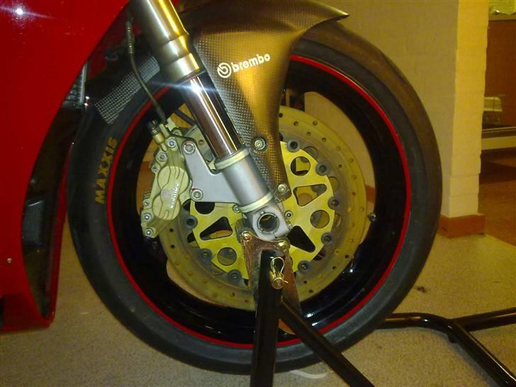 Ducati 916 SPS - SOLGT - Nu med Rim-stribes... Det ser sgu da OK ud... billede 10