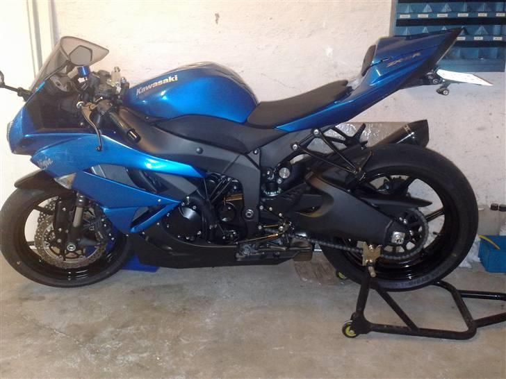 Kawasaki Zx6r "SOLGT" billede 13