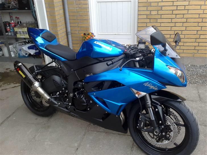 Kawasaki Zx6r "SOLGT" billede 15