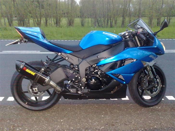 Kawasaki Zx6r "SOLGT" billede 16