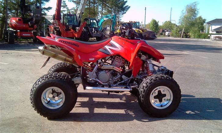 Hyosung 450 TE (SOLGT) billede 4