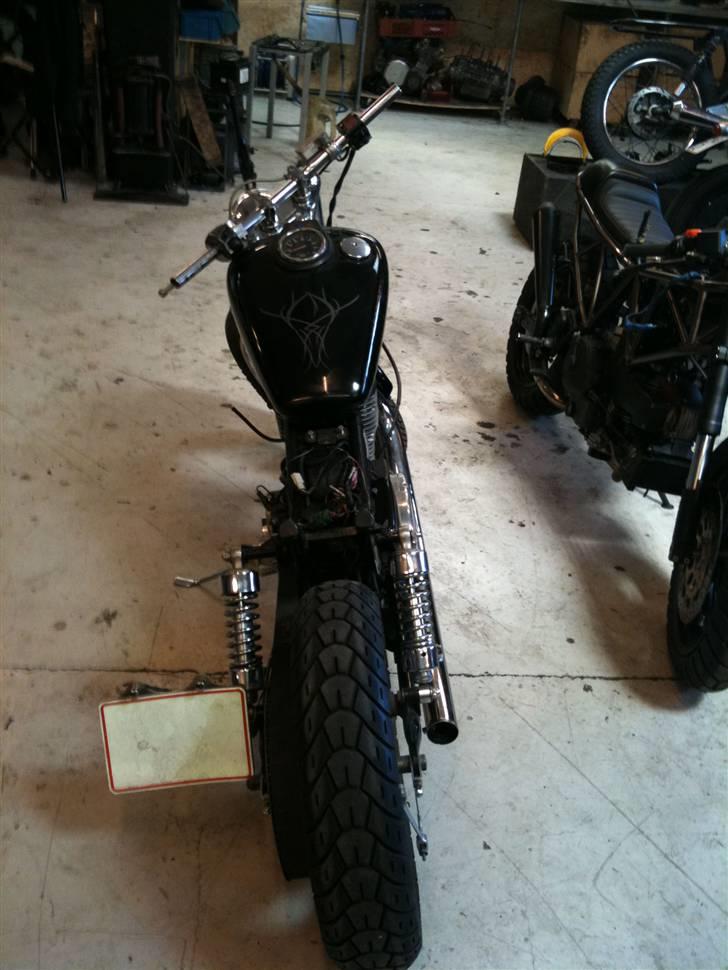 Suzuki Ls 650 "bobber" - Første step på projektet billede 3