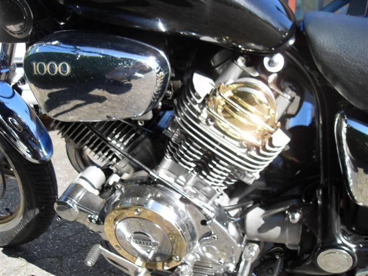 Yamaha virago xv 1000 gold billede 3
