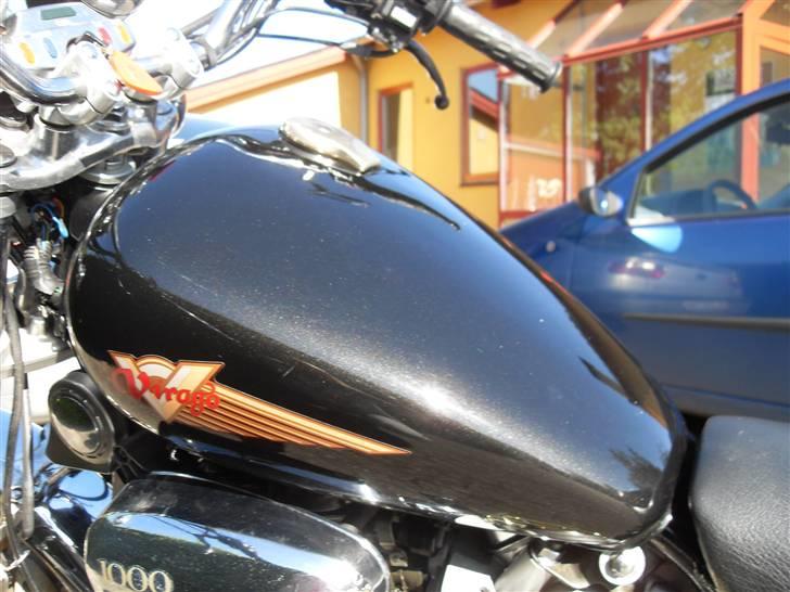 Yamaha virago xv 1000 gold billede 5