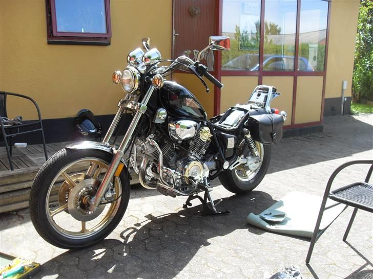 Yamaha virago xv 1000 gold billede 16