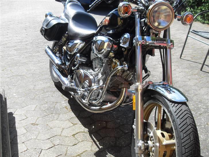 Yamaha virago xv 1000 gold billede 17