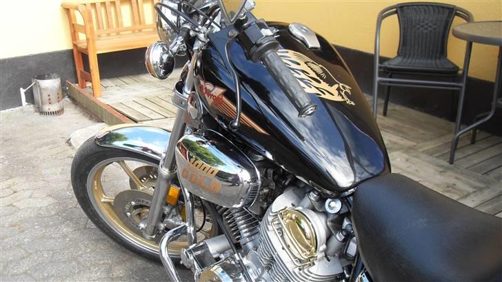 Yamaha virago xv 1000 gold billede 19